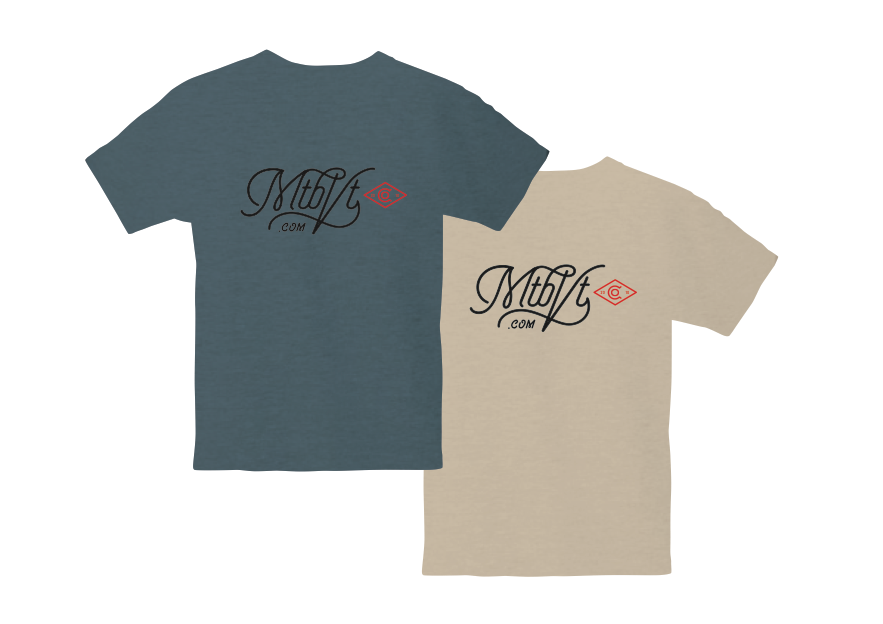 MTBVT Script Tee MTBVT Script Tee - Vermont Mountain Bike Clothing