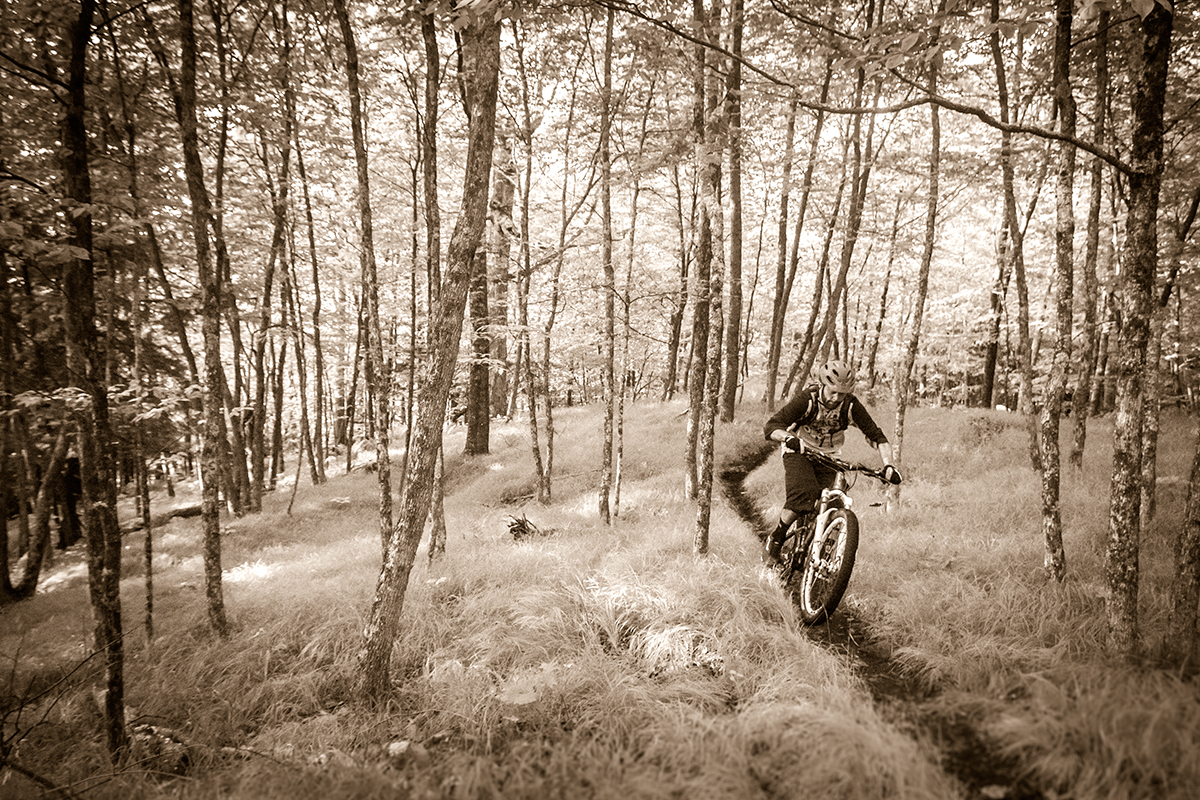 Dave Smutok finds pristine singletrack at Ascutney Trails